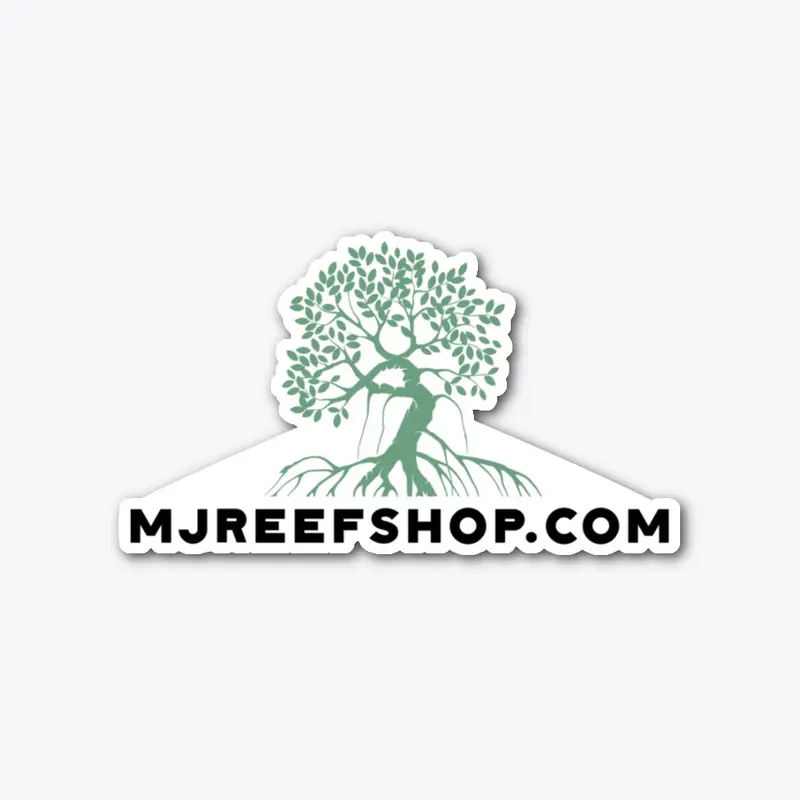 MJ Reef Shop Sticker